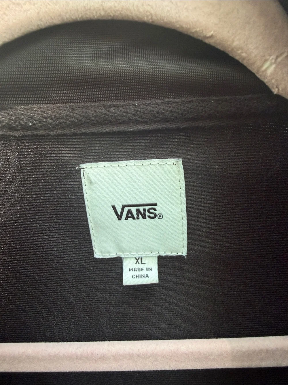 Vans zip front